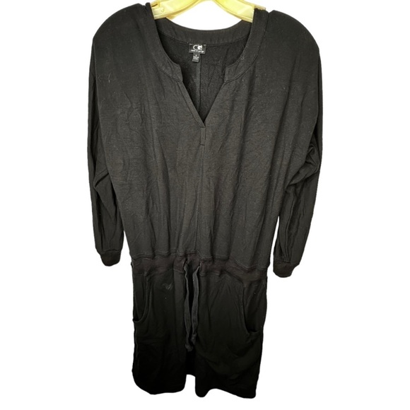 Cable & Gauge‎ Black Shorts Romper - Picture 1 of 6